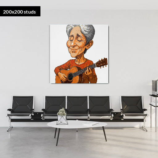 200*200studs, 160*160cm, 63*63inch