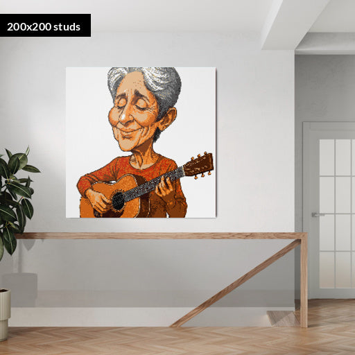 200*200studs, 160*160cm, 63*63inch