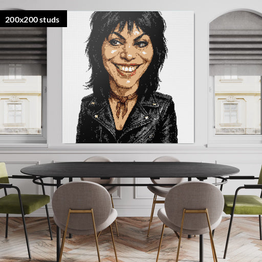 200*200studs, 160*160cm, 63*63inch