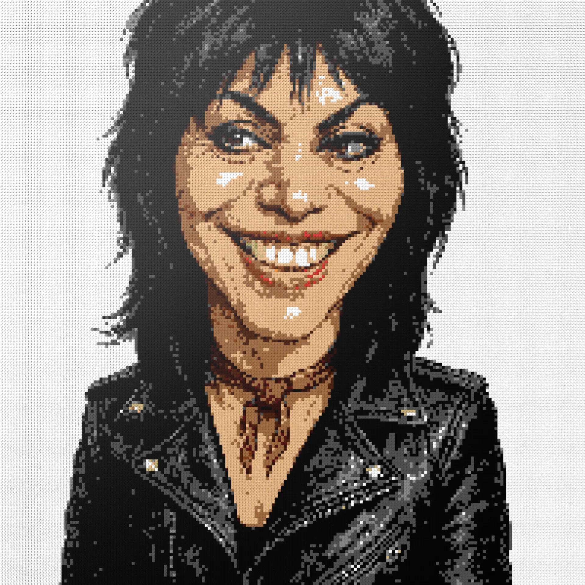 200*200studs, 160*160cm, 63*63inch