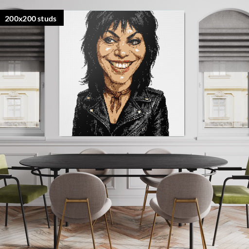 200*200studs, 160*160cm, 63*63inch