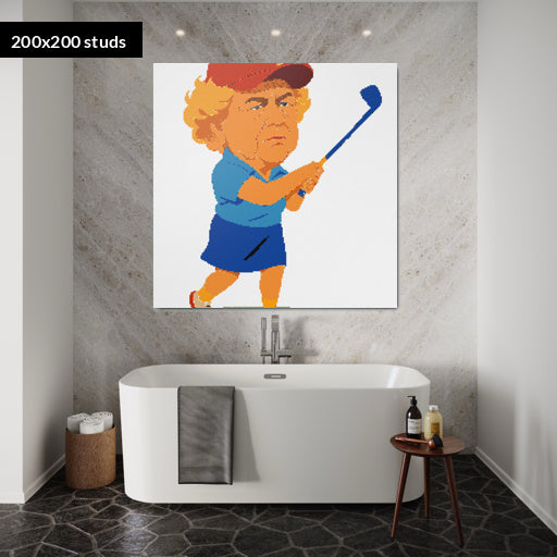 200*200studs, 160*160cm, 63*63inch