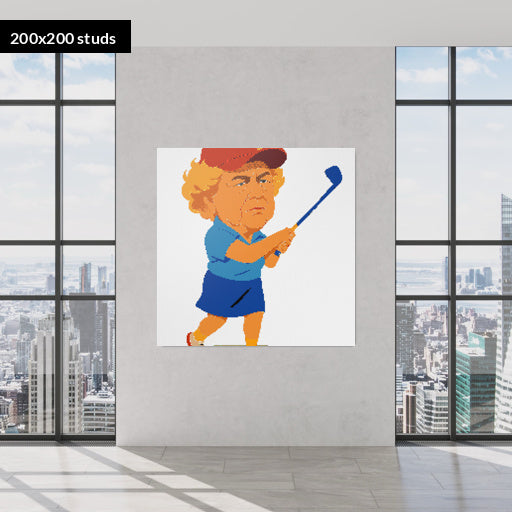 200*200studs, 160*160cm, 63*63inch
