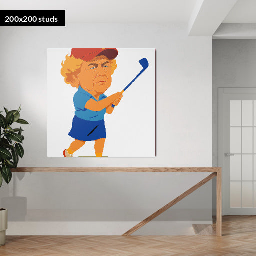 200*200studs, 160*160cm, 63*63inch