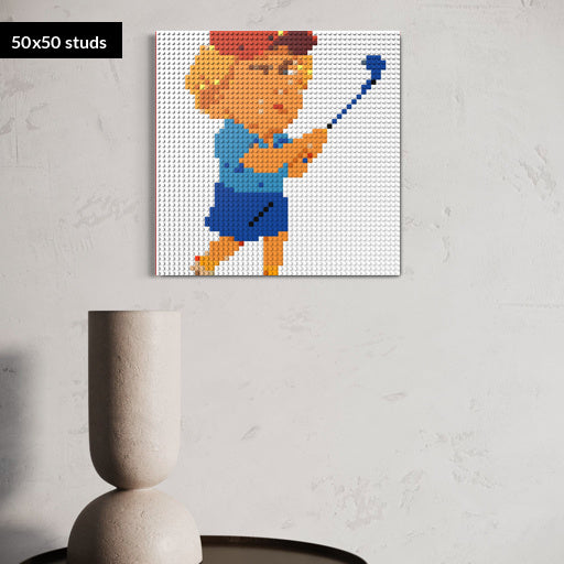 50*50studs, 40*40cm, 15,75*15,75inch