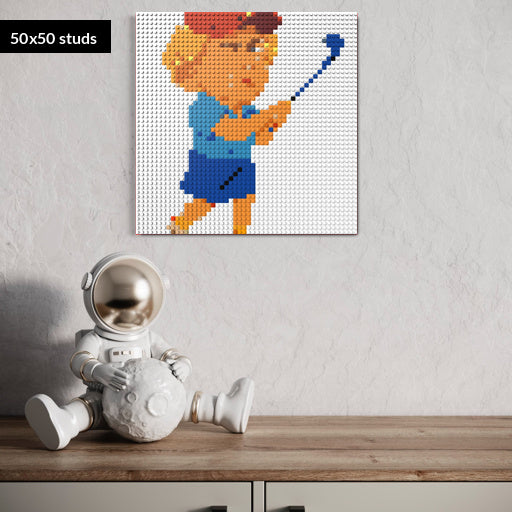 50*50studs, 40*40cm, 15,75*15,75inch