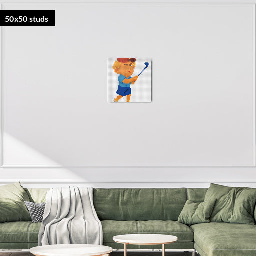 50*50studs, 40*40cm, 15,75*15,75inch