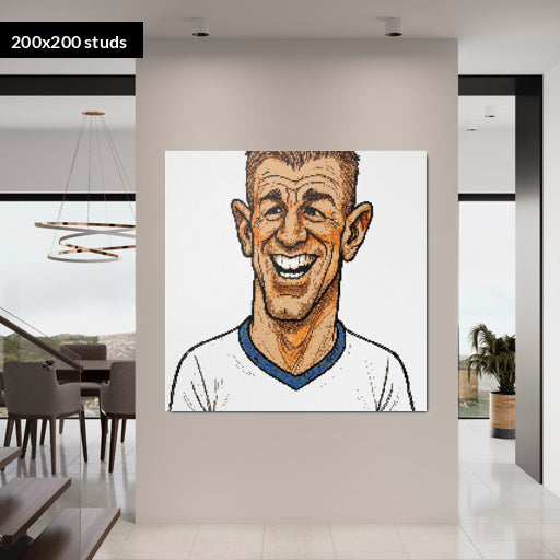 200*200studs, 160*160cm, 63*63inch