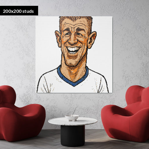 200*200studs, 160*160cm, 63*63inch