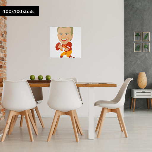 100*100studs, 80*80cm, 31,5*31,5inch