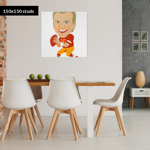 150*150studs, 120*120cm, 47,25*47,25inch