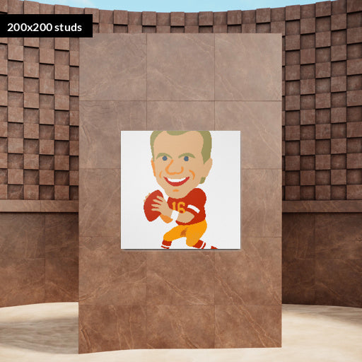 200*200studs, 160*160cm, 63*63inch