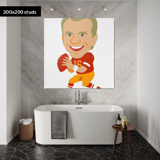 200*200studs, 160*160cm, 63*63inch