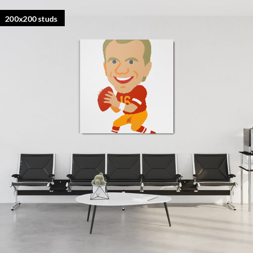 200*200studs, 160*160cm, 63*63inch