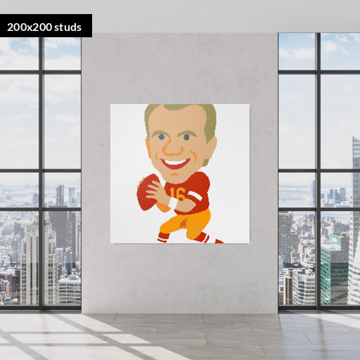 200*200studs, 160*160cm, 63*63inch