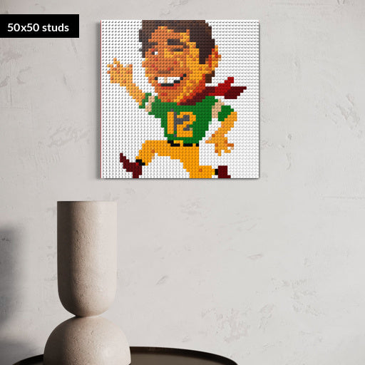 50*50studs, 40*40cm, 15,75*15,75inch