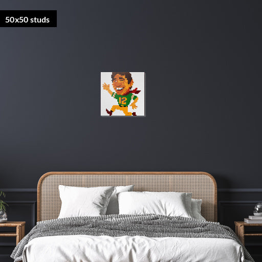 50*50studs, 40*40cm, 15,75*15,75inch