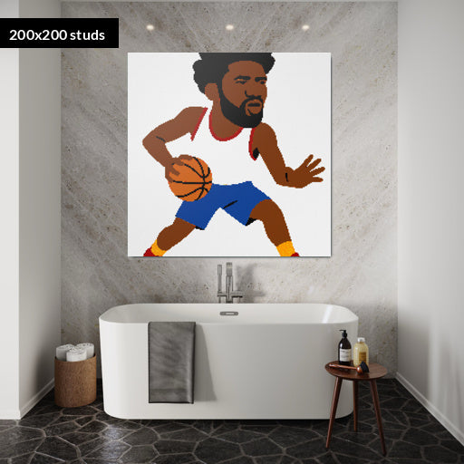 200*200studs, 160*160cm, 63*63inch