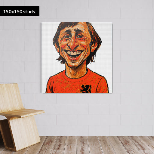 150*150studs, 120*120cm, 47,25*47,25inch