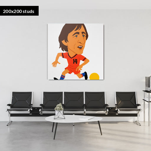 200*200studs, 160*160cm, 63*63inch