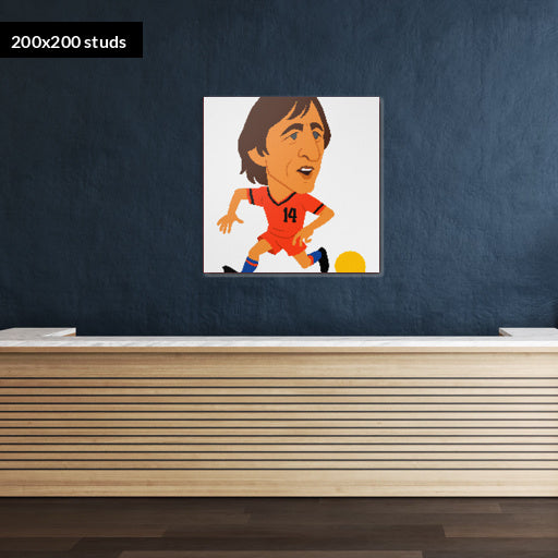 200*200studs, 160*160cm, 63*63inch