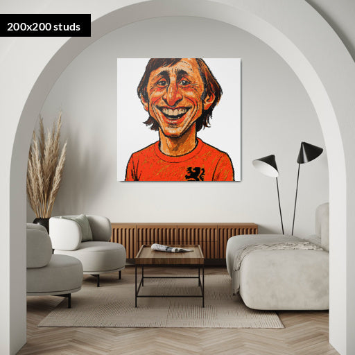 200*200studs, 160*160cm, 63*63inch