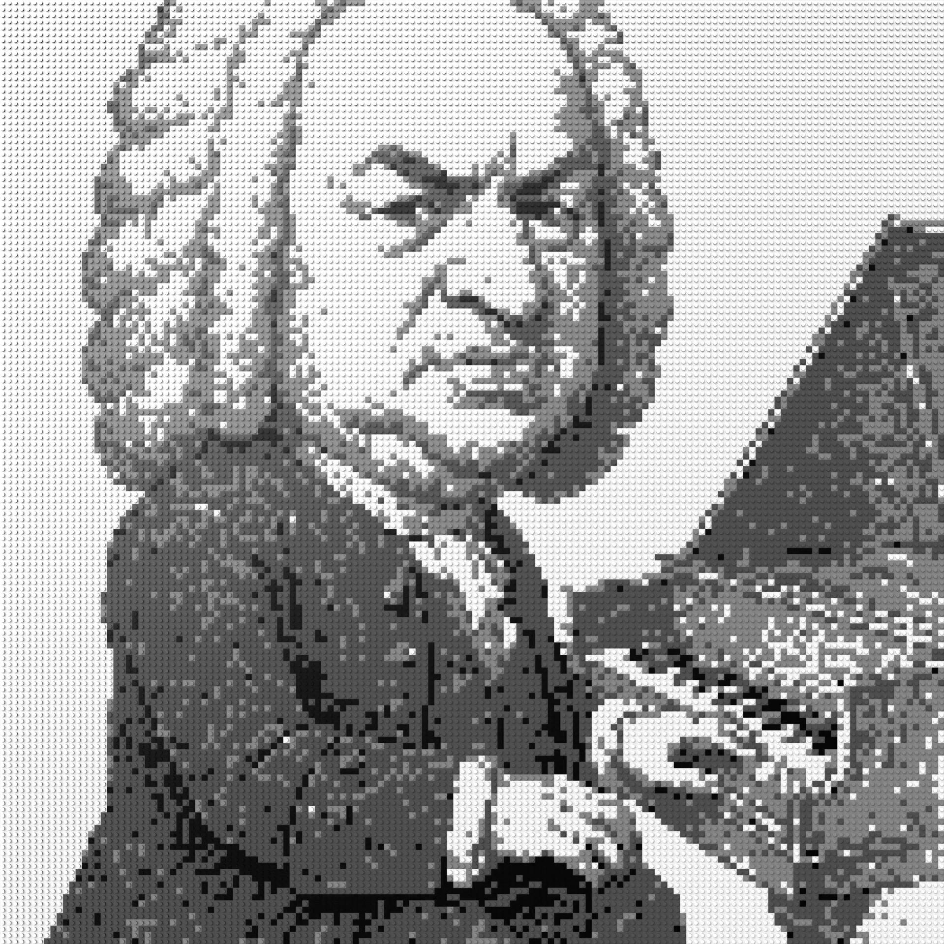 150*150studs, 120*120cm, 47,25*47,25inch