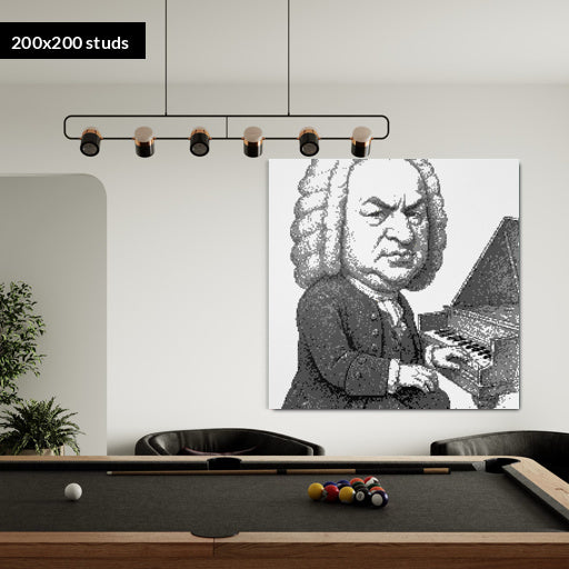 200*200studs, 160*160cm, 63*63inch