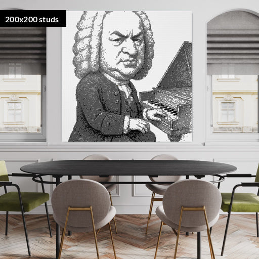 200*200studs, 160*160cm, 63*63inch