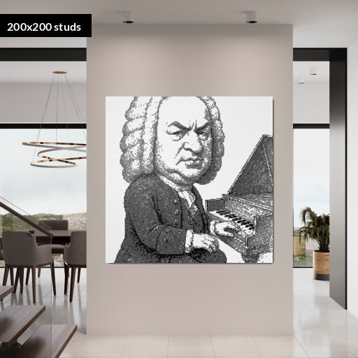 200*200studs, 160*160cm, 63*63inch