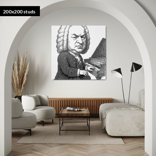 200*200studs, 160*160cm, 63*63inch