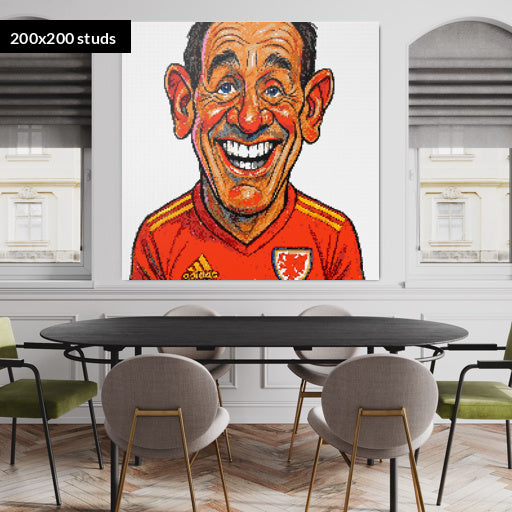 200*200studs, 160*160cm, 63*63inch