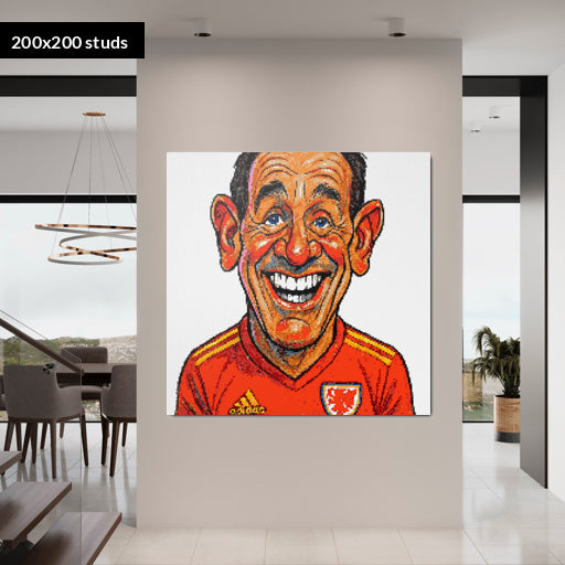 200*200studs, 160*160cm, 63*63inch