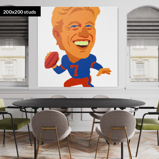 200*200studs, 160*160cm, 63*63inch