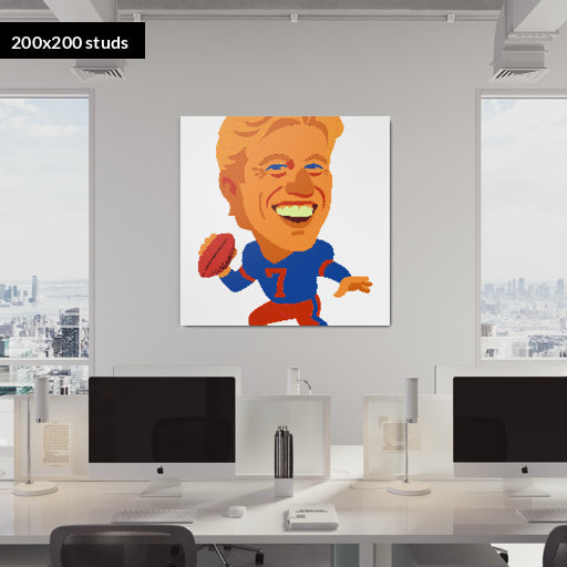 200*200studs, 160*160cm, 63*63inch