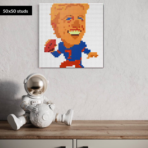 50*50studs, 40*40cm, 15,75*15,75inch