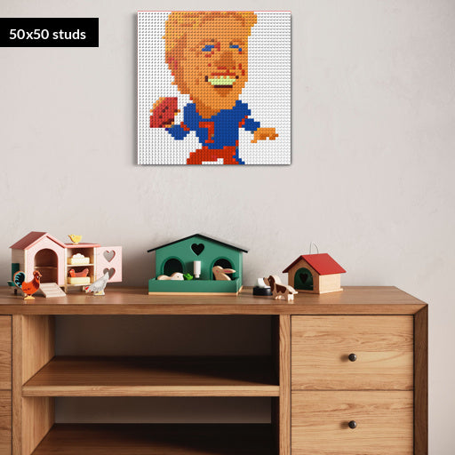 50*50studs, 40*40cm, 15,75*15,75inch