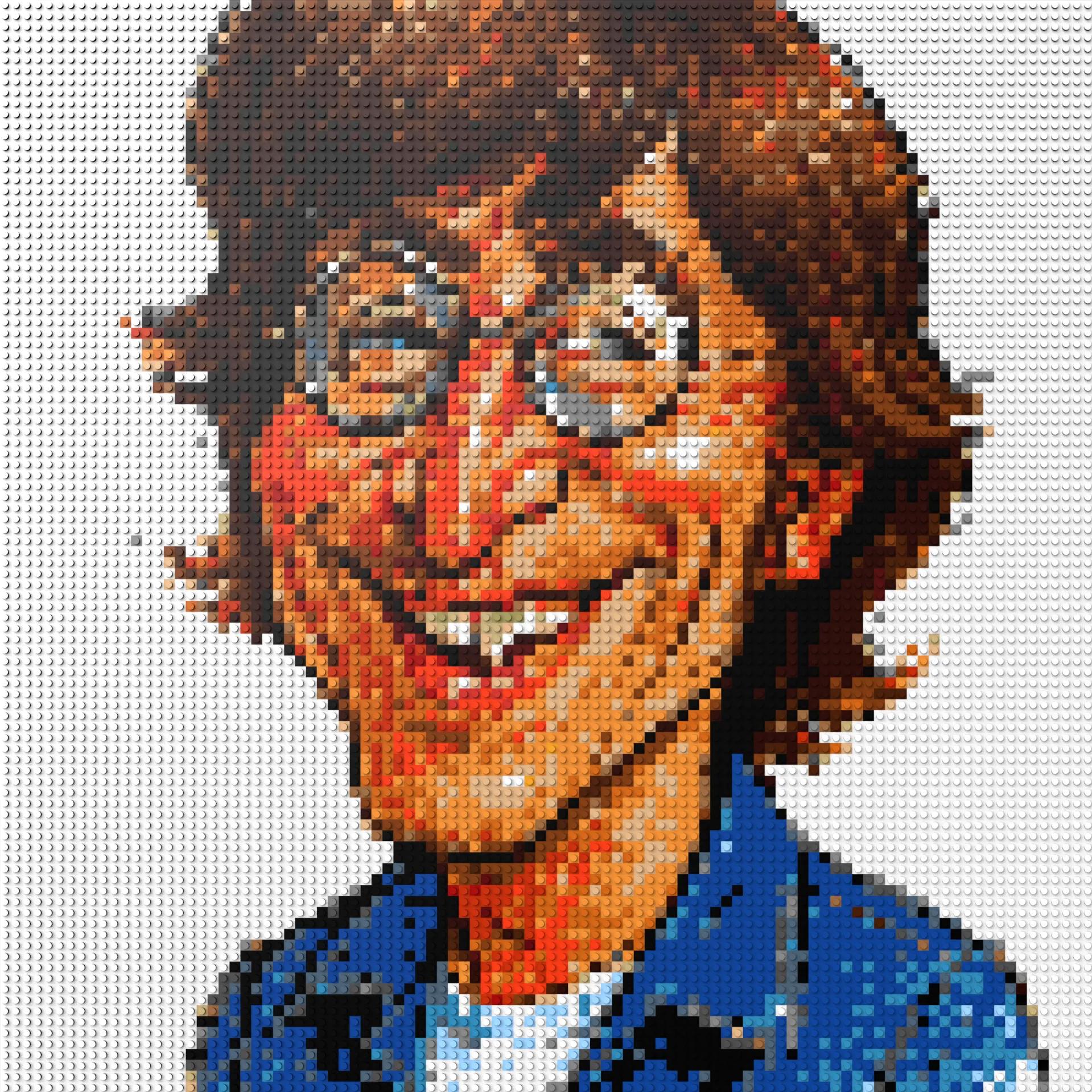 100*100studs, 80*80cm, 31,5*31,5inch