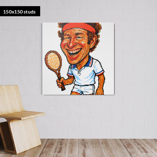 150*150studs, 120*120cm, 47,25*47,25inch