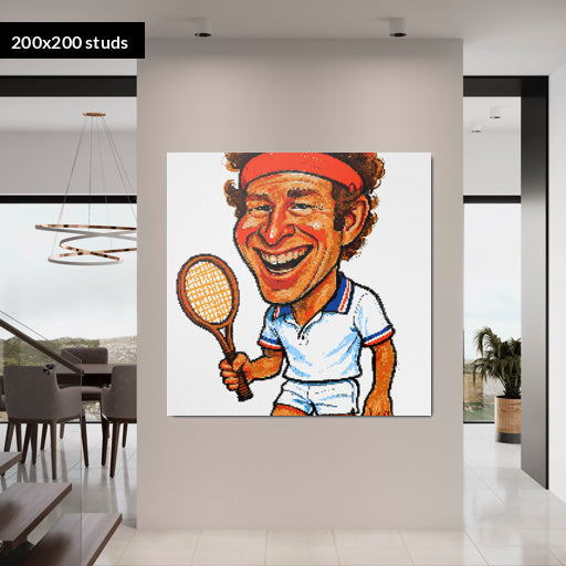 200*200studs, 160*160cm, 63*63inch