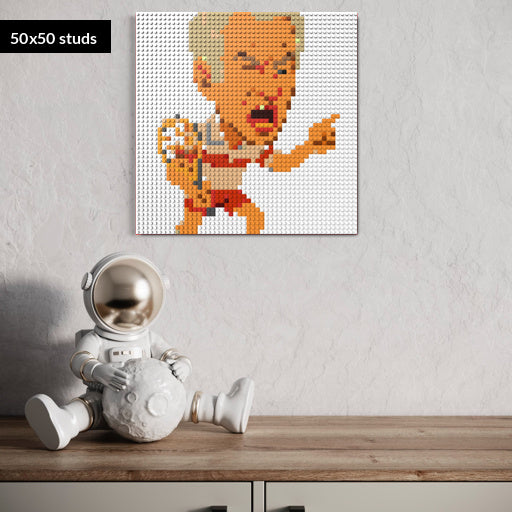 50*50studs, 40*40cm, 15,75*15,75inch