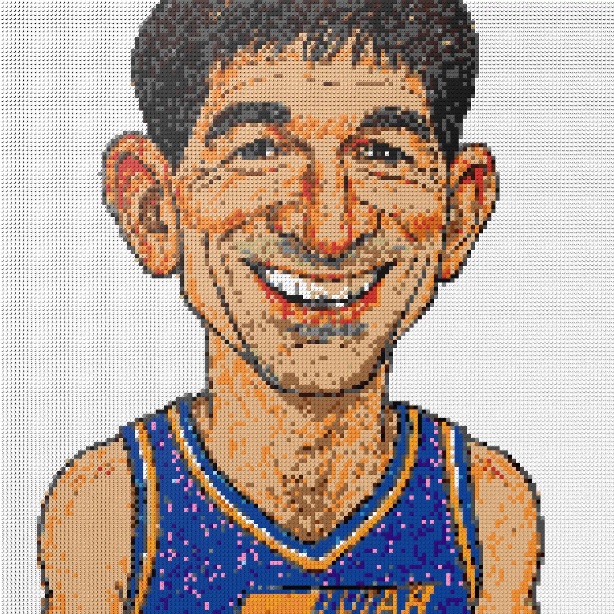 150*150studs, 120*120cm, 47,25*47,25inch