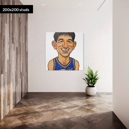 200*200studs, 160*160cm, 63*63inch