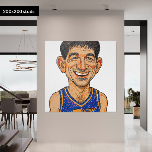 200*200studs, 160*160cm, 63*63inch