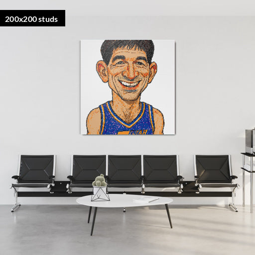 200*200studs, 160*160cm, 63*63inch