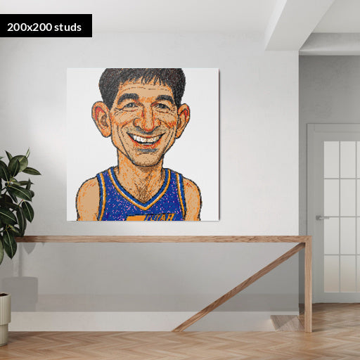 200*200studs, 160*160cm, 63*63inch