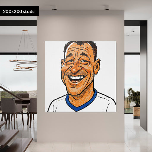 200*200studs, 160*160cm, 63*63inch