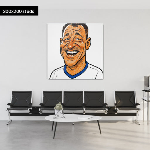 200*200studs, 160*160cm, 63*63inch