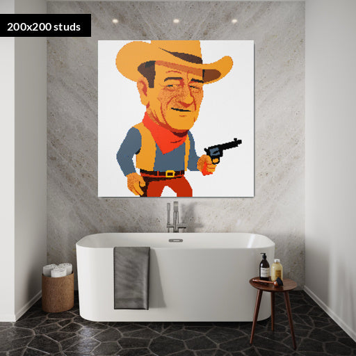 200*200studs, 160*160cm, 63*63inch