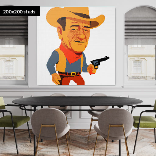 200*200studs, 160*160cm, 63*63inch
